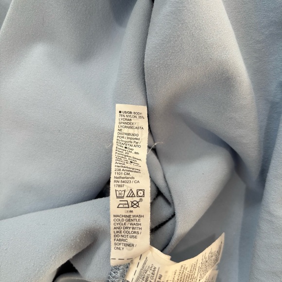 ATHLETA legging salutation stash flare leg baby blue high rise pull on yoga pant - Picture 10 of 16